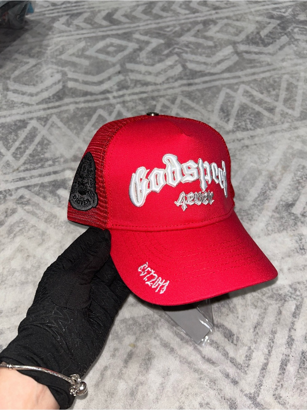 Red Trucker Cap -